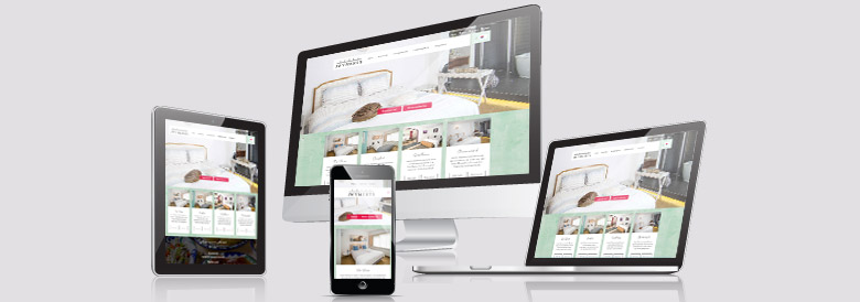 Voorbeeld van de website Hotel Wymerts